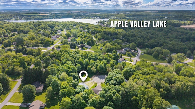 26 Crabtree Ct, Howard, OH 43028 - bird's eye view of a nearby body of water and a heavily wooded area