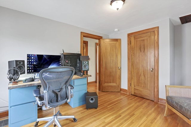 249 Blenheim Rd, Columbus, OH 43214 - office space with light wood-type flooring and baseboards