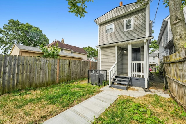 112 S Cypress Ave, Columbus, OH 43222 - view of front facade with covered porch