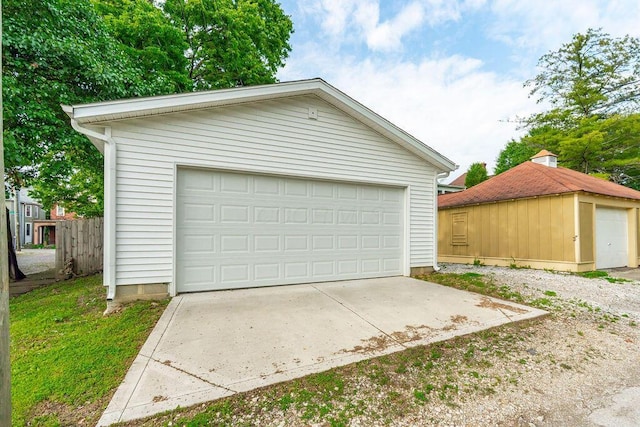 1217 Franklin Ave, Columbus, OH 43205 - view of detached garage