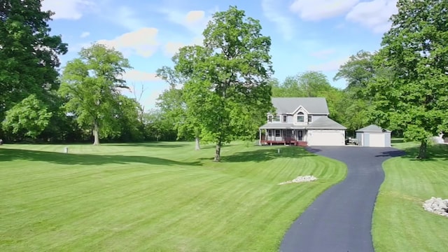 350 S Houston Pike, South Vienna, OH 45369 - view of community featuring a yard, view of scattered trees, and golf course view