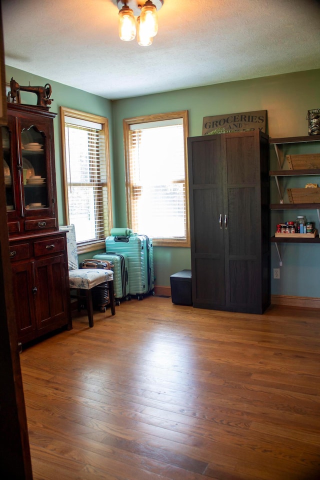 350 S Houston Pike, South Vienna, OH 45369 - sitting room with wood finished floors and baseboards