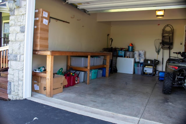 350 S Houston Pike, South Vienna, OH 45369 - garage with a garage door opener