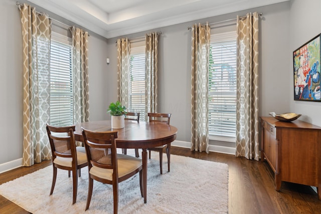48 E 4th Ave, Columbus, OH 43201 - dining space with wood finished floors and baseboards