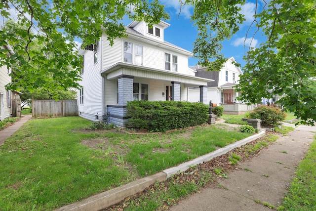 683 E 2nd St, Chillicothe, OH 45601 - american foursquare style home with covered porch