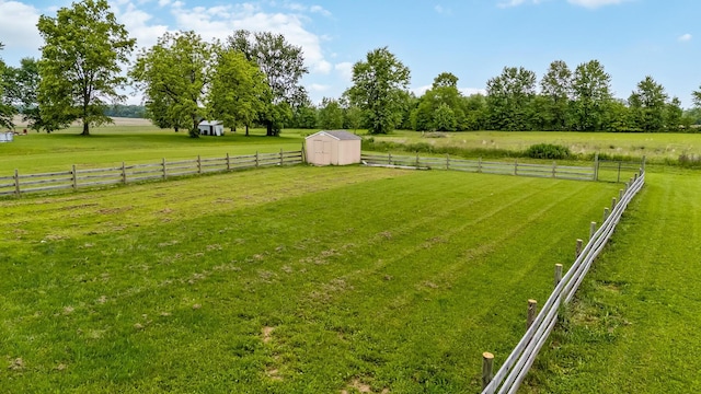 4483 County Road 124, Cardington, OH 43315 - view of yard featuring a view of rural / pastoral area