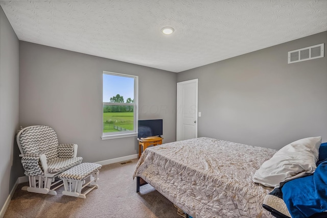 4483 County Road 124, Cardington, OH 43315 - carpeted bedroom with baseboards, a textured ceiling, and recessed lighting