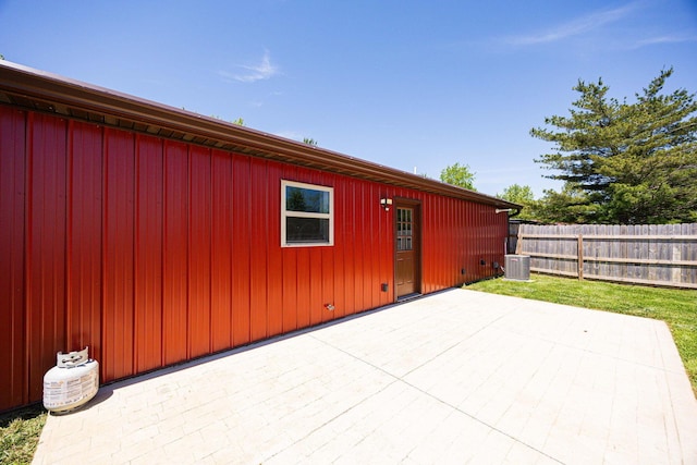 1674 Brock Rd NE, Bloomingburg, OH 43106 - view of patio / terrace featuring cooling unit