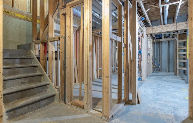 7711 Eagle Creek Dr, Pickerington, OH 43147 - misc room featuring stairs
