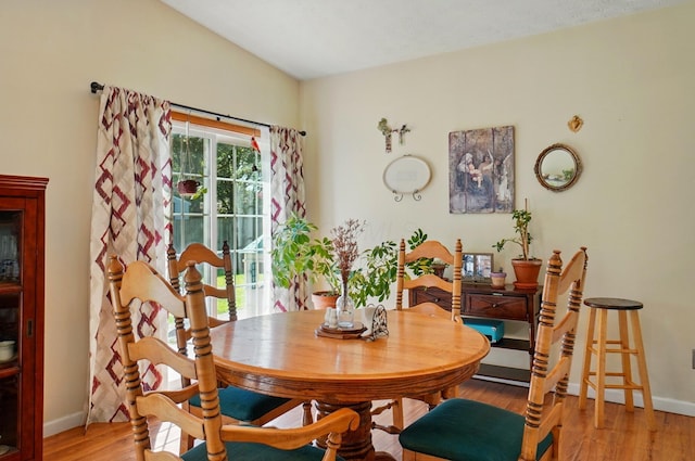 3784 Hendron Rd, Groveport, OH 43125 - dining space with light wood-style flooring and baseboards