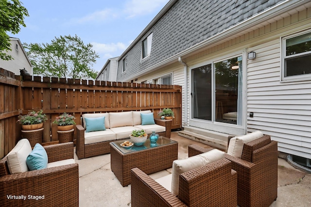 566 Harding Ln, Delaware, OH 43015 - view of patio / terrace featuring outdoor lounge area