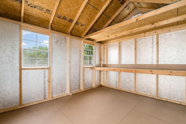 3339 Lauren Fields Dr S, Groveport, OH 43125 - unfurnished sunroom featuring lofted ceiling and healthy amount of natural light