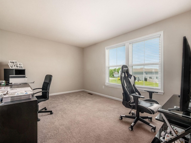 4783 Nieles Edge Dr, Columbus, OH 43232 - office area featuring carpet and baseboards