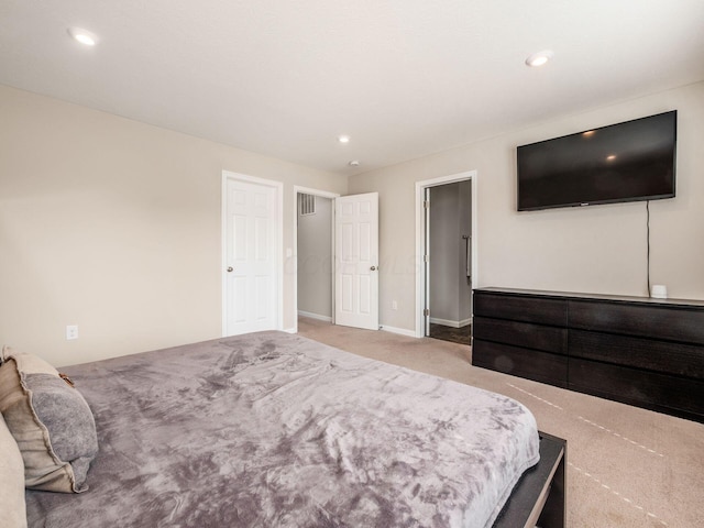 4783 Nieles Edge Dr, Columbus, OH 43232 - bedroom featuring carpet flooring, baseboards, and recessed lighting