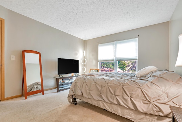 3150 Berkley Pointe Dr, Gahanna, OH 43230 - bedroom featuring carpet, a textured ceiling, and baseboards