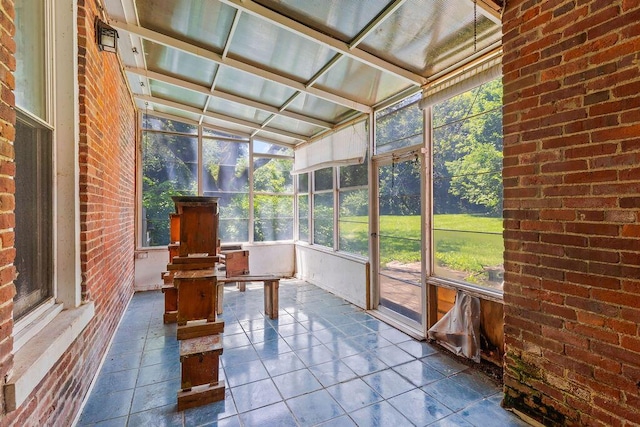 4093 State Route 257, Radnor, OH 43066 - view of unfurnished sunroom