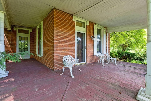 4093 State Route 257, Radnor, OH 43066 - view of wooden porch