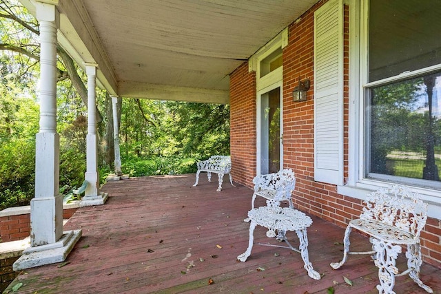 4093 State Route 257, Radnor, OH 43066 - view of wooden porch