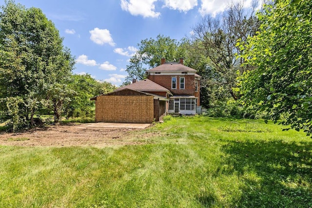 4093 State Route 257, Radnor, OH 43066 - back of house featuring a chimney