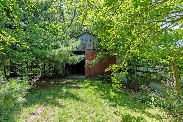 4093 State Route 257, Radnor, OH 43066 - view of yard featuring an outbuilding and a pole building