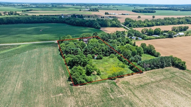 4093 State Route 257, Radnor, OH 43066 - view of rural area featuring property parcel outlined