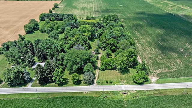 4093 State Route 257, Radnor, OH 43066 - aerial view of property and surrounding area featuring rural landscape