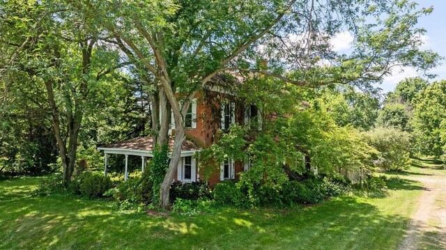 4093 State Route 257, Radnor, OH 43066 - view of side of property with a yard
