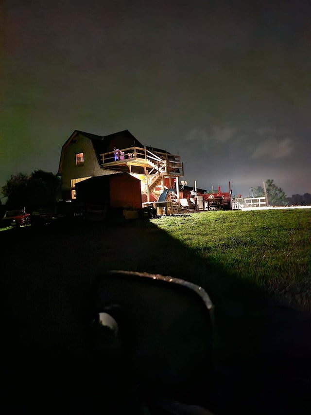 2309 N Houston Pike, South Vienna, OH 45369 - view of front of property with a gambrel roof