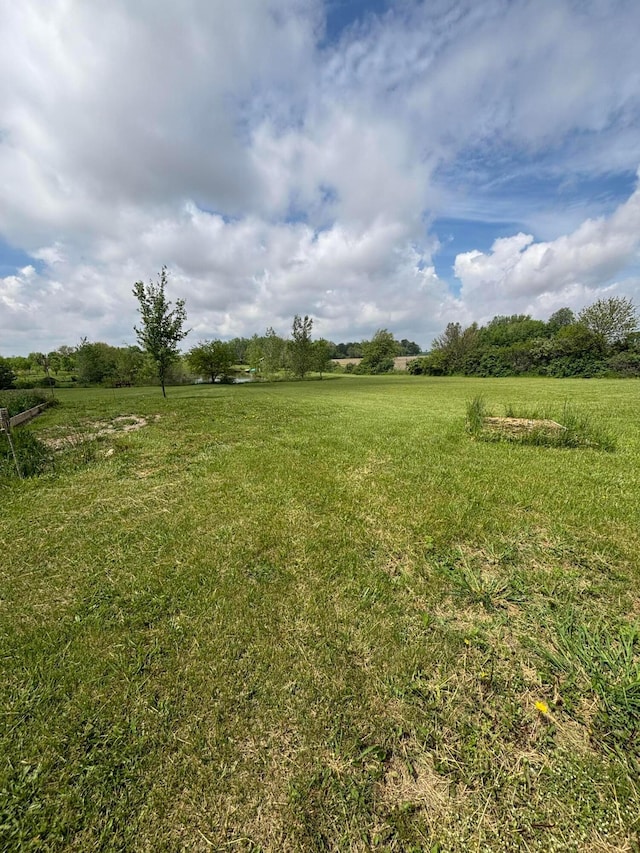 2309 N Houston Pike, South Vienna, OH 45369 - view of grassy yard featuring a rural view