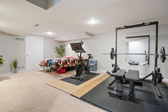 963 Delaware Ave, Columbus, OH 43201 - exercise room featuring baseboards and recessed lighting