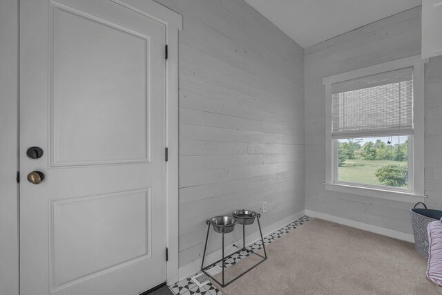 14980 Robins Rd, Johnstown, OH 43031 - interior space featuring baseboards and wood walls