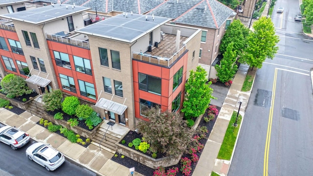 123 Aston Row Ln, Columbus, OH 43201 - bird's eye view