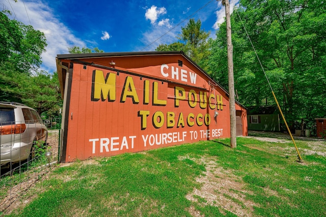 2719 Sulphur Lick Rd, Chillicothe, OH 45601 - community / neighborhood sign featuring a yard