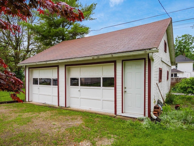 251 Summit St, Marion, OH 43302 - view of detached garage