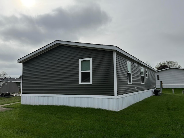 45 Winter Pine Dr, Delaware, OH 43015 - view of property exterior featuring a lawn
