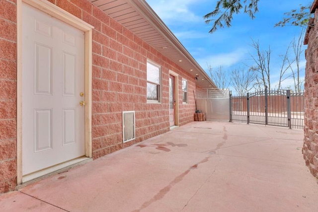 40455 Cone Rd, Albany, OH 45710 - view of patio / terrace with a gate