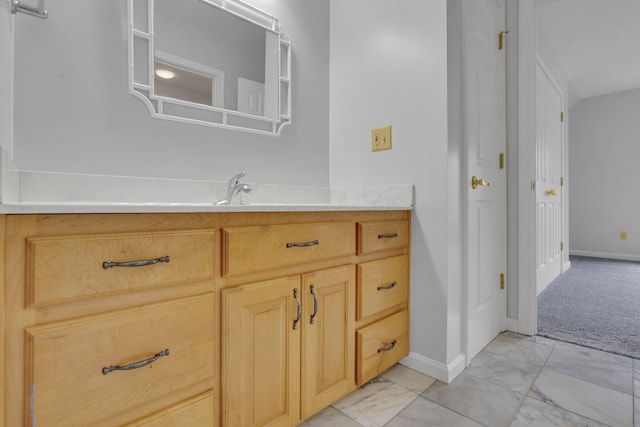 40455 Cone Rd, Albany, OH 45710 - bathroom with marble finish floors and vanity