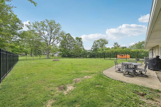385 Taylor Blair Rd, West Jefferson, OH 43162 - view of yard with a patio area and cooling unit