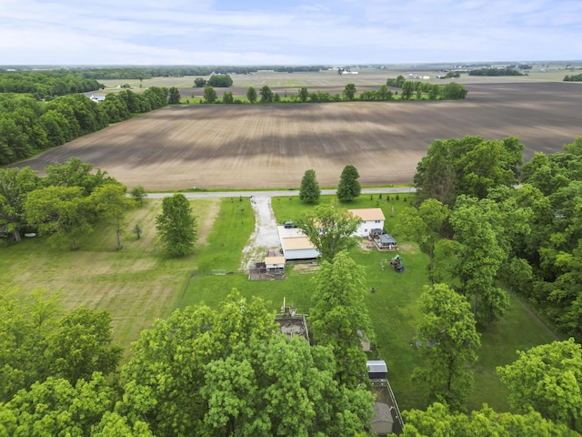 4736 Roberts Rd, Caledonia, OH 43314 - aerial view of sparsely populated area featuring rows of crops