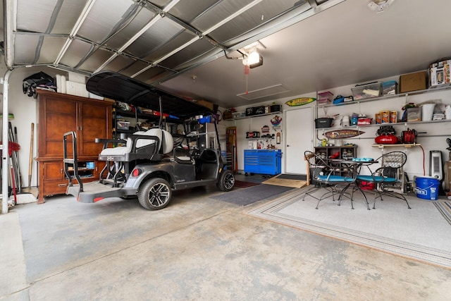 6621 Eagle Ridge Ln Unit 9C, Canal Winchester, OH 43110 - garage with a garage door opener