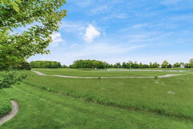 6621 Eagle Ridge Ln Unit 9C, Canal Winchester, OH 43110 - view of community featuring a water view, view of golf course, and a lawn