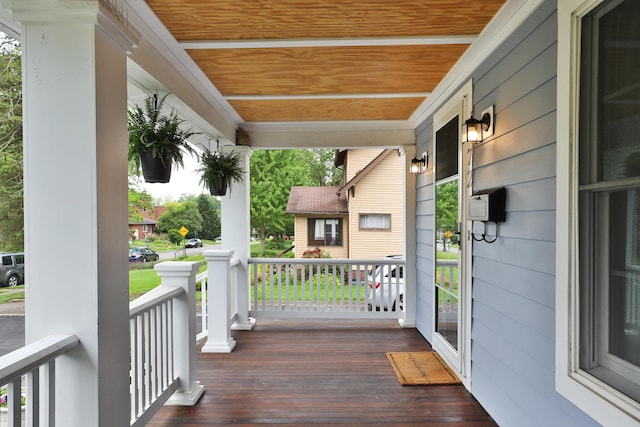 72 Glenmont Ave, Columbus, OH 43214 - view of porch