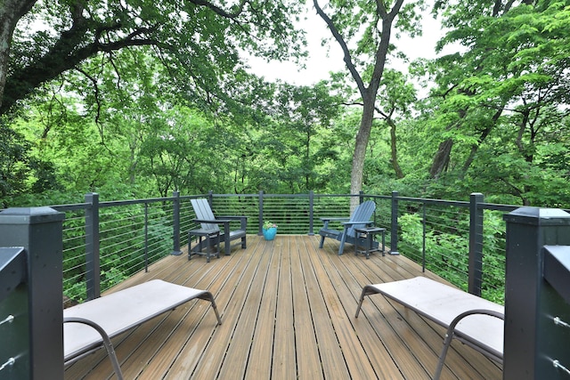72 Glenmont Ave, Columbus, OH 43214 - view of deck