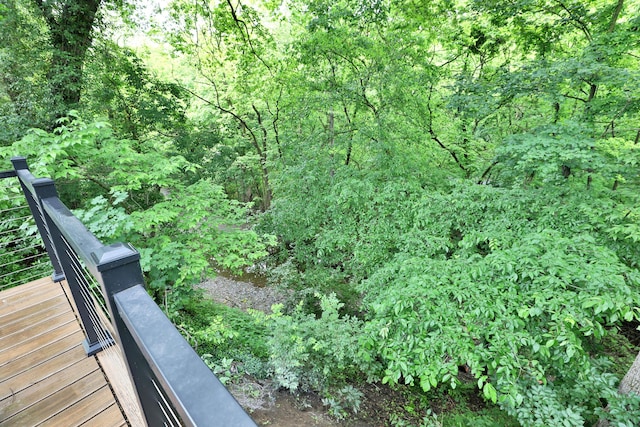 72 Glenmont Ave, Columbus, OH 43214 - exterior space with a wooded view