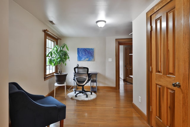 72 Glenmont Ave, Columbus, OH 43214 - office with wood finished floors and baseboards