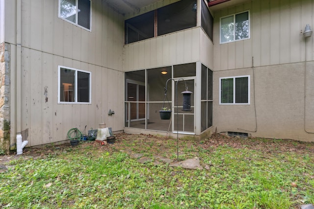 301 Fenway Rd Unit C, Columbus, OH 43214 - back of house with a sunroom