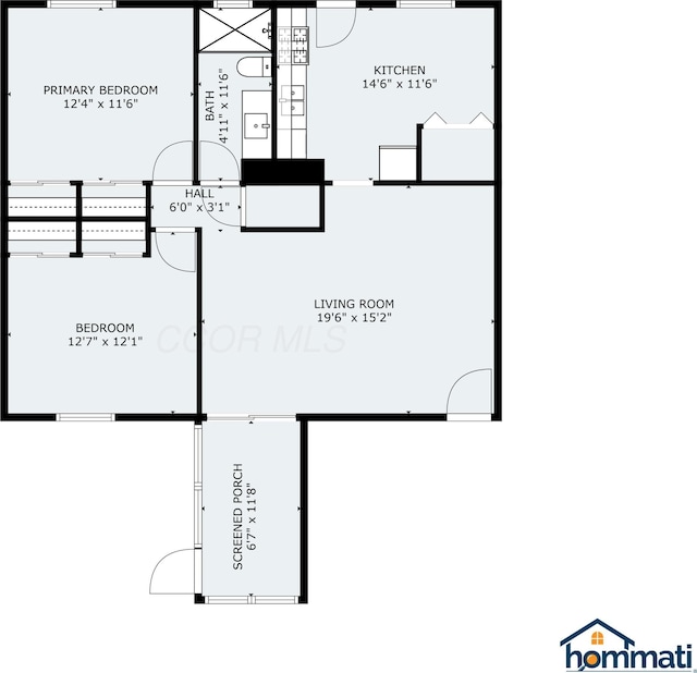 301 Fenway Rd Unit C, Columbus, OH 43214 - property floor plan