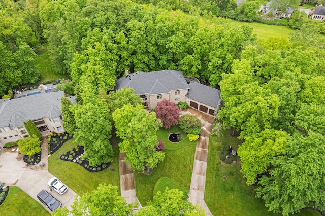 8039 Crossgate Ct S, Dublin, OH 43017 - drone / aerial view