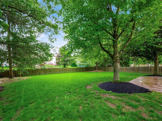 351 Northview Dr, Powell, OH 43065 - view of yard with a patio