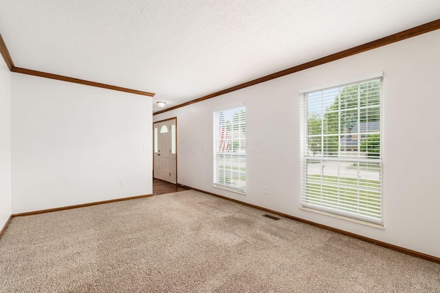 351 Northview Dr, Powell, OH 43065 - spare room with crown molding, carpet floors, and baseboards